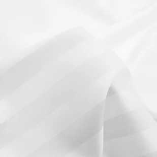 Poszewka satyna bambusowo-bawełniana STRIPE WHITE/50x60 (promocja) - Pościel - miniaturka - grafika 3