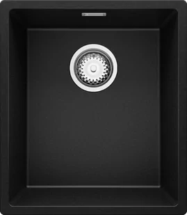 BRANDE SOLAR SLIM 410-45 BLACK (czarny mat) - Zlewozmywaki - miniaturka - grafika 1