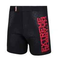 Kimona, stroje i obuwie - Extreme Hobby Spodenki MMA Athletic Black Armour - miniaturka - grafika 1