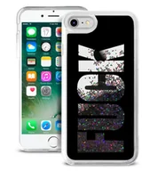 Etui i futerały do telefonów - Etui z tyłu Aqua Fuck Black dla Apple iPhone 7/8/SE 2020 - miniaturka - grafika 1
