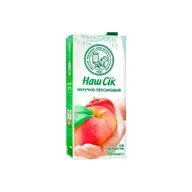 Soki i napoje niegazowane - Napój brzoskwiniowo-jabłkowy "Nash sok" 950ml - miniaturka - grafika 1