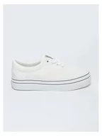 Trampki damskie - BIG STAR Sneakersy w kolorze białym - miniaturka - grafika 1