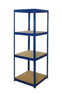Szafy i regały magazynowe - Regał Helios magazynowy metalowy HNN_180X060X60_4_0WZ ilość półek 4 nośność 175 kg / Wamar-Sosenka - miniaturka - grafika 1