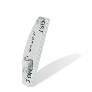 Aba Group Polerka do Paznokci Mini Blok Półksiężyc 100/180 - Akcesoria do paznokci - miniaturka - grafika 2