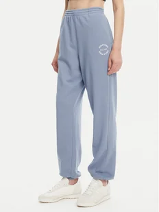 Tommy Hilfiger Spodnie dresowe UW0UW05793 Niebieski Regular Fit - Spodnie sportowe damskie - miniaturka - grafika 1