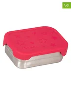 Sztućce dla dzieci - Ergobag 2-częściowy zestaw w kolorze różowym - 17 x 6 x 12 cm - miniaturka - grafika 1