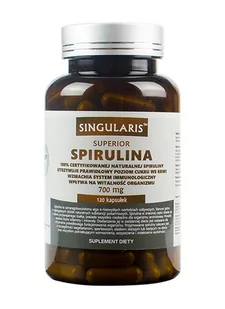 SINGULARIS Singularis Spirulina Superior x 120 kaps - Suplementy diety - miniaturka - grafika 1