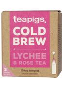 Herbata - Teapigs Owocowa herbata Lychee & Rose Cold Brew 10x2,5g 6439-uniw - miniaturka - grafika 1