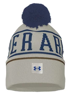 Under Armour Czapka "Halftime Pom" w kolorze szarym - Czapki damskie - miniaturka - grafika 1