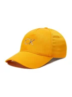 Czapki damskie - Calvin Klein Czapka z daszkiem Re-Lock K60K609168 Pomarańczowy - miniaturka - grafika 1