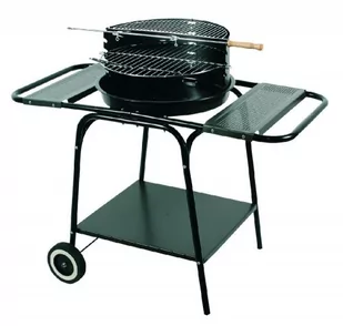 Grill węglowy okrągły MG906 z bocznymi półkami MG906 - Grille - miniaturka - grafika 1