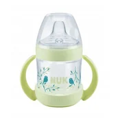 Kubki dla dzieci - NUK Butelka z uchwytami i wskaźnikiem temperatury zielona, 150ml - >>> DARMOWA od 49zł <<< - miniaturka - grafika 1