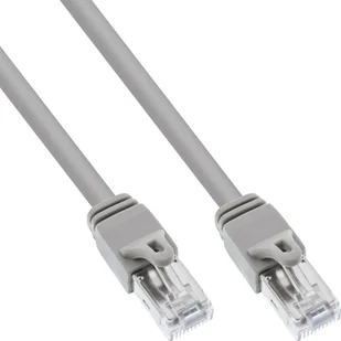InLine InLine® Patch Cable S/FTP PiMF Cat.6 certified grey 0.3m - Patchcordy - miniaturka - grafika 1