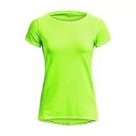 Koszulki i topy damskie - Under Armour HeatGear damska koszulka z krótkim rękawem - miniaturka - grafika 1