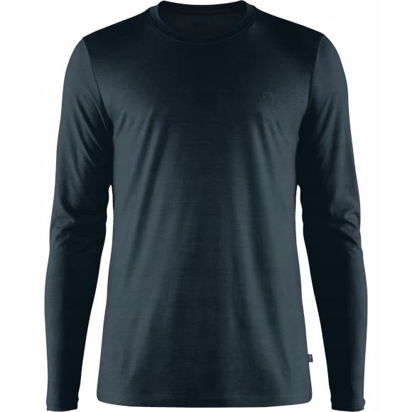 Longsleeve Fjallraven Abisko Wool Dark Navy [Rozmiar XL]
