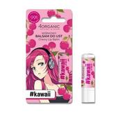 Balsamy do ust - 4organic #kawaii Natural lip balm Cherry 5g - miniaturka - grafika 1