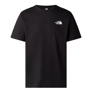 Koszulka The North Face Redbox 0A87NPJK31 - czarna - Koszulki sportowe męskie - miniaturka - grafika 1