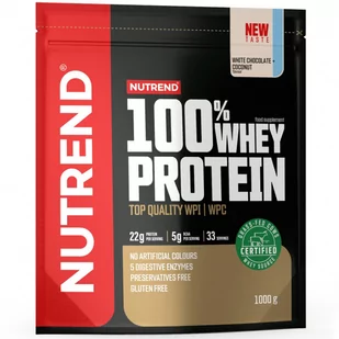 Nutrend 100% Whey Protein 1000g - Odżywki białkowe - miniaturka - grafika 1