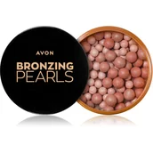 Bronzery i konturowanie twarzy - AVON - BRONZING PEARLS - Perełki brązujące - 28 g - COOL - miniaturka - grafika 1