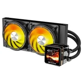 Chłodzenie procesora - Chłodzenie wodne DARKFLASH Explore DE240 Czarny DE240 BLACK - miniaturka - grafika 1