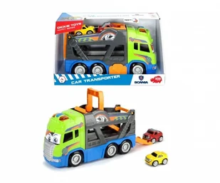 Dickie Toys Happy Scania Laweta - Samochody i pojazdy dla dzieci - miniaturka - grafika 1