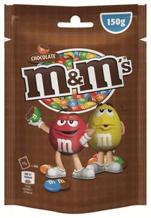 M&Ms CZEKOLADOWE 150G - Gumy do żucia, lizaki, dropsy - miniaturka - grafika 1