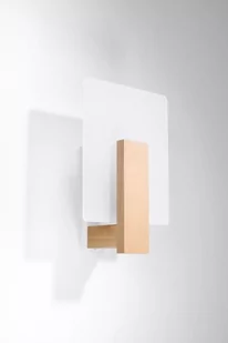 Lappo kinkiet naturalne drewno SL.1094 Sollux     - Lampy ścienne - miniaturka - grafika 1
