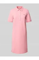 Sukienki - Sukienka polo o długości do kolan z wyhaftowanym logo - Gant - miniaturka - grafika 1