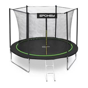 Spokey Trampolina zielona 305 cm JUMPER II - Trampoliny - miniaturka - grafika 1