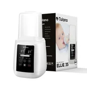 Podgrzewacze butelek i sterylizatory - Wielofunkcyjny podgrzewacz do butelek i sterylizator Tulano Ellie 35, 6 w 1, wyświetlacz LCD z wbudowaną lampką nocną - miniaturka - grafika 1