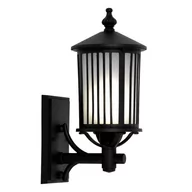Lampy ogrodowe - Detroit kinkiet elewacyjny ścienny 1xE27 czarny K-8210 - miniaturka - grafika 1