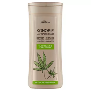 Joanna Konopie Szampon nawilżająco-wzmacniający 200 ml - Szampony do włosów - miniaturka - grafika 1