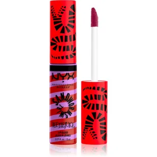 NYX Professional Make Up x Beetlejuice Sandworm Swirl błyszczyk do ust 03 Purple + Red 10ml - Błyszczyki do ust - miniaturka - grafika 1