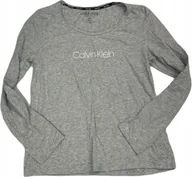 Piżamy damskie - Koszula bluzka piżama damska CALVIN KLEIN L - miniaturka - grafika 1