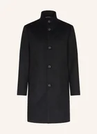 Płaszcze damskie - Tommy Hilfiger Płaszcz Wełniany schwarz - miniaturka - grafika 1