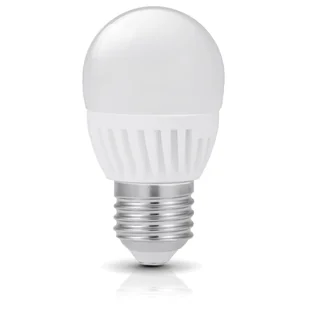 Żarówka LED kulka E27 9W b.zimna 6000K 900lm mleczna G45 PREMIUM KOBI - Żarówki LED - miniaturka - grafika 1