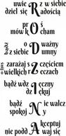 Naklejki na ścianę - Napis na ścianę naklejka 100x50cm wybór koloru cytat - Rodzina - 120 - miniaturka - grafika 1