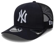 Czapki damskie - Czapka NEW ERA z daszkiem NYY MLB granatowa 9SEVENTY Stretch Snap - miniaturka - grafika 1
