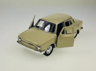 WELLY SKODA 100 BEŻOWY 1:34 SAMOCHÓD NOWY METALOWY MODEL - Samochody i pojazdy dla dzieci - miniaturka - grafika 1