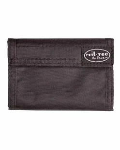 Mil-Tec Portfel outdoorowy, czarny, 9 x 13 cm - Portfele - miniaturka - grafika 1