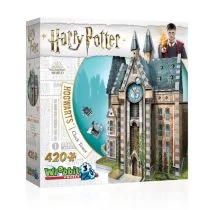 Wrebbit 3D Puzzle 3D Puzzle Harry Potter: Wieża zegarowa Hogwart (420 szt.) W3D-1013 - Puzzle - miniaturka - grafika 2