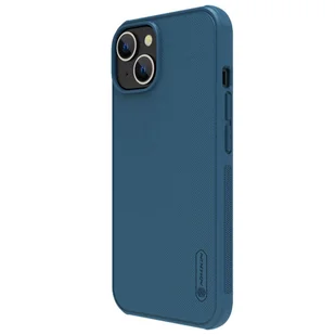 Nillkin Super Frosted Shield Pro etui iPhone 14 Plus pokrowiec na tył plecki niebieski - Etui i futerały do telefonów - miniaturka - grafika 2