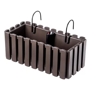Skrzynka Glifada 40 cm z uchwytami i systemem nawadniającym, brązowa - Donice Skrzynka Glifada 40 cm z uchwytami i systemem nawadniającym, brązowa - Donice - miniaturka - grafika 1