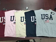 Spodnie sportowe męskie - AMERICAN COLLEGE USA Spodnie dresowe męskie, Burgundy, XL - miniaturka - grafika 1