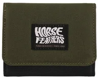 Portfele - portfel HORSEFEATHERS BAX WALLET olive - miniaturka - grafika 1