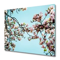 Naklejki na drzwi i meble - Deska kuchenna Kwiaty magnolii - miniaturka - grafika 1
