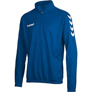 Hummel kurtka treningowa pół-suwak CORE 1/2 Zip, bluza z długim rękawem męska kurtka do fitnessu Sport kurtka sportowa, różne kolory bluza treningowa niebieski niebieski (True Blue) XX-L 36-895-7045_True Blue_XXL - Kurtki męskie - miniaturka - grafika 1