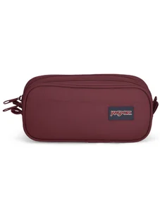 Piórnik dwukomorowy JanSport Large Accessory Pouch - russet red - Torby męskie - miniaturka - grafika 1