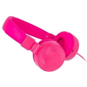 Słuchawki - SETTY Słuchawki nauszne różowe - miniaturka - grafika 1