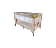 Łóżeczka i kojce - COSING - Łóżeczko turystyczne z regulacją ADAM Lion beżowe - miniaturka - grafika 1